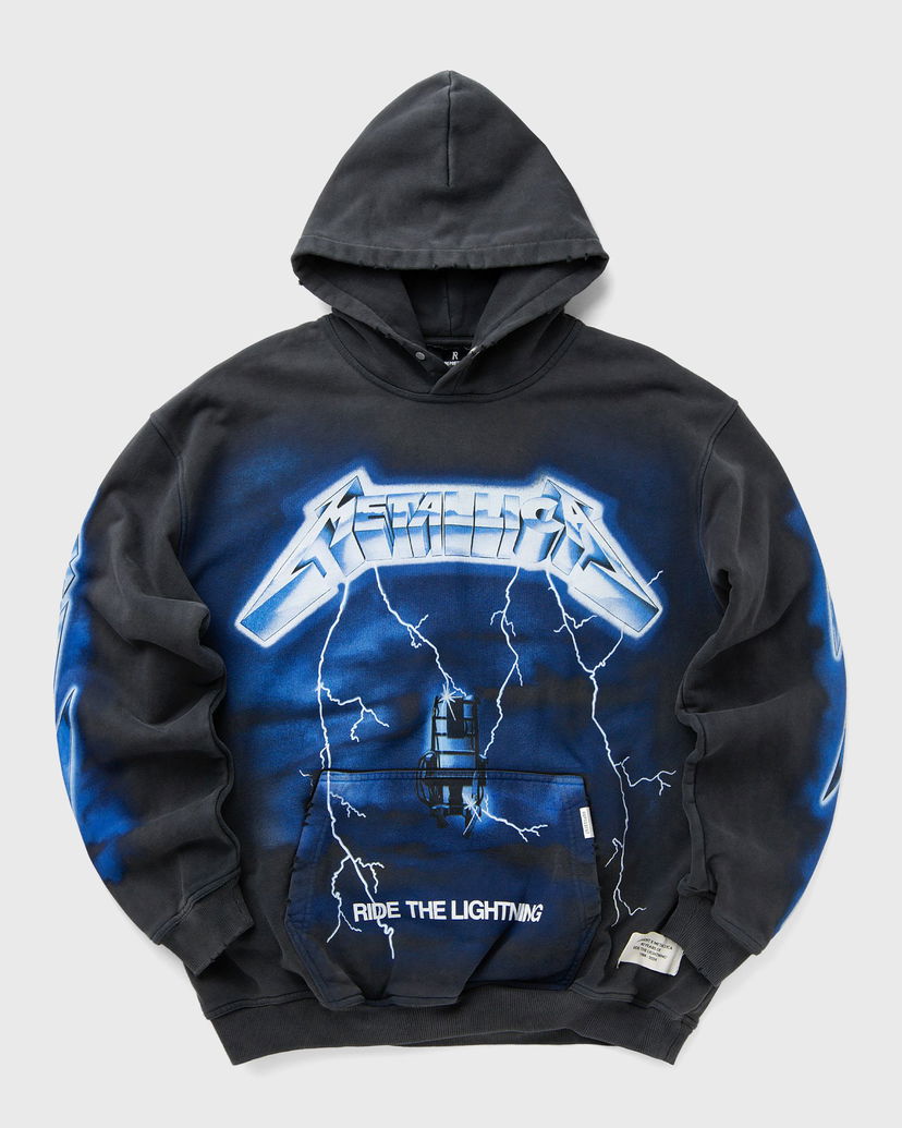 Pulover Represent Clo Represent Metallica Ride The Lightning Hoodie XXL Črna | MLM4372-020