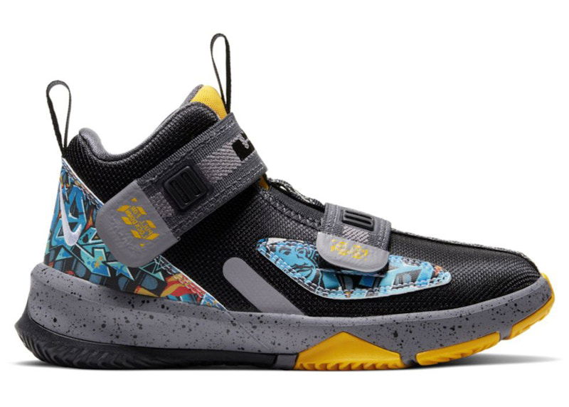 Superge in čevlji Nike LeBron Soldier 13 Graffiti Večbarvna | AR7586-070