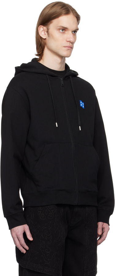 Pulover ADER ERROR ADER error TRS Tag Zip-Up Hoodie Črna | BO42FYHD0401BK, 1