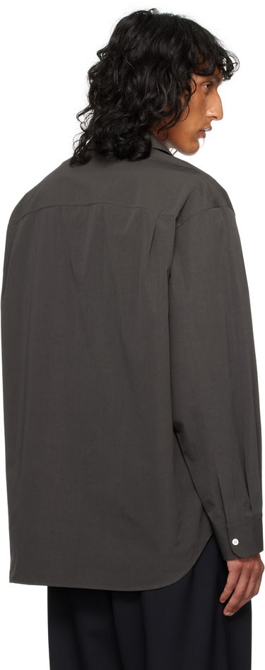 Srajce The Row Relaxed-Fit Button-Up Collared Shirt Siva | 777-W3495, 2