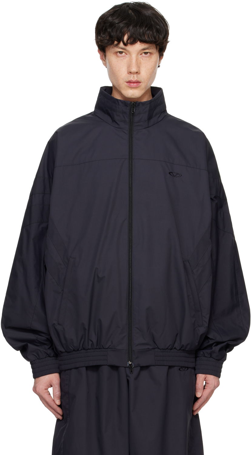 Vetrovka VETEMENTS Oval Logo Track Jacket Črna | UA66JA370B