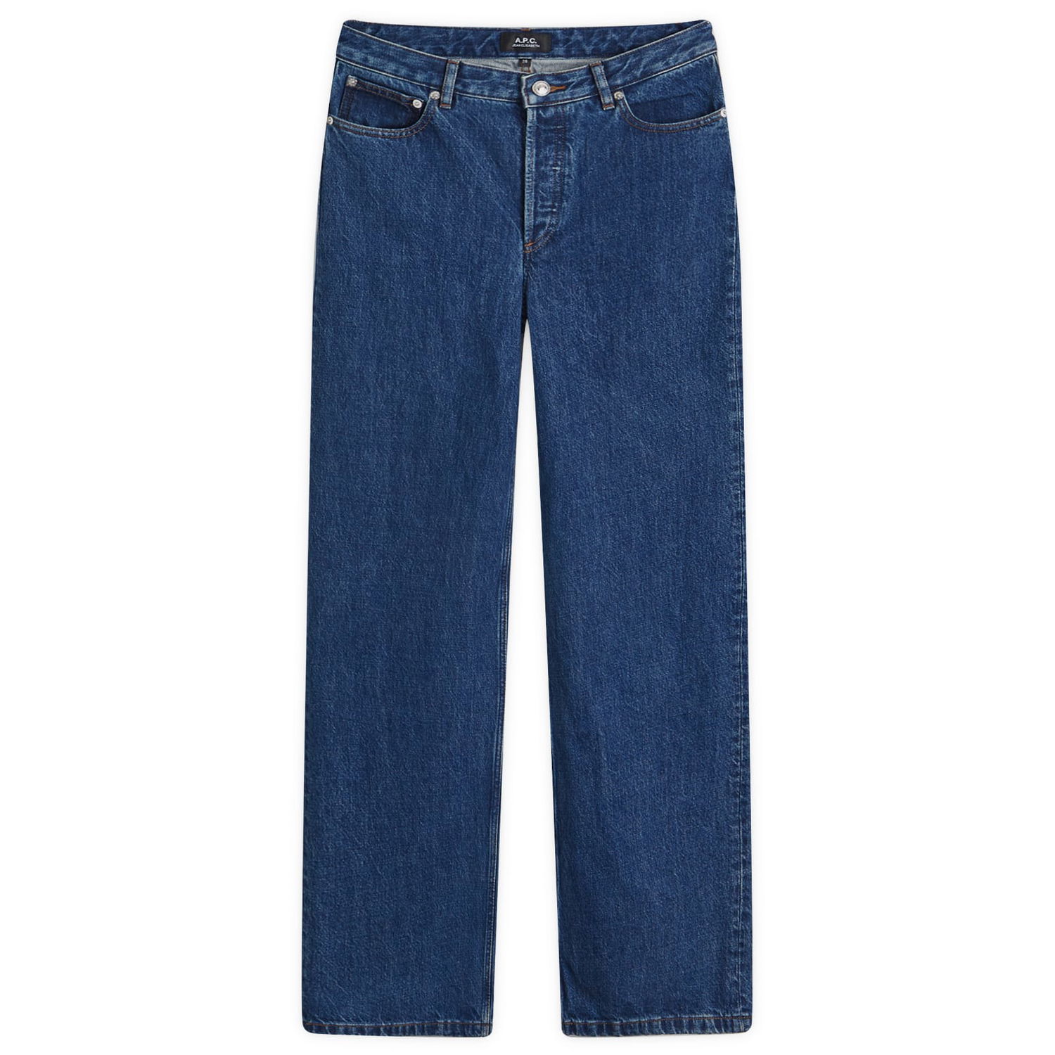 Kavbojke A.P.C. Elisabeth Straight Jeans, Size 26 Modra | COHTD-F09181-IAL, 0