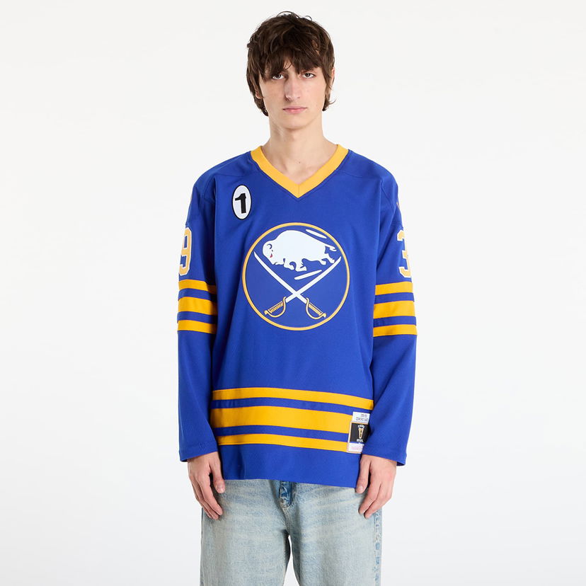 Dres Mitchell & Ness NHL Sabres 1995 Dominik Hasek Jersey Modra | JY13181-BSAROYA