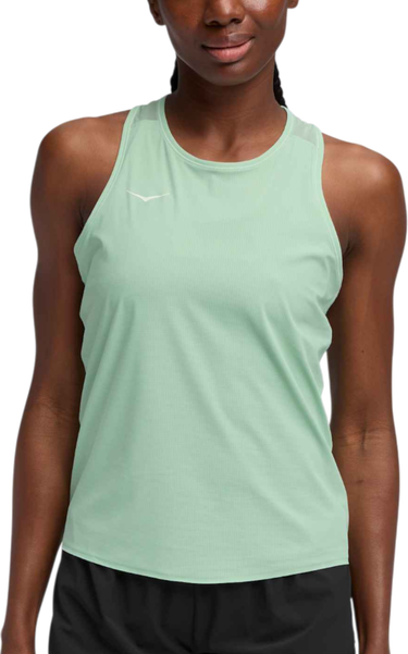 Majica brez rokavov Hoka One One Performance Tank Top Airolite Tank 2.0 Zelena | 1175773-jade, 0