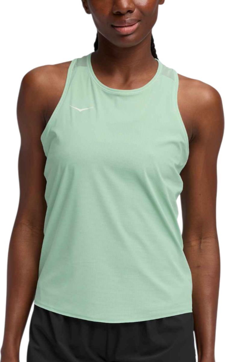 Majica brez rokavov Hoka One One Performance Tank Top Airolite Tank 2.0 Zelena | 1175773-jade