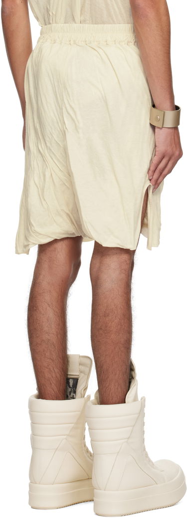 Kratke hlače Rick Owens Rick Owens Hollywood DBL Long Boxers Shorts Bež | RR01E5304 UCDB, 2