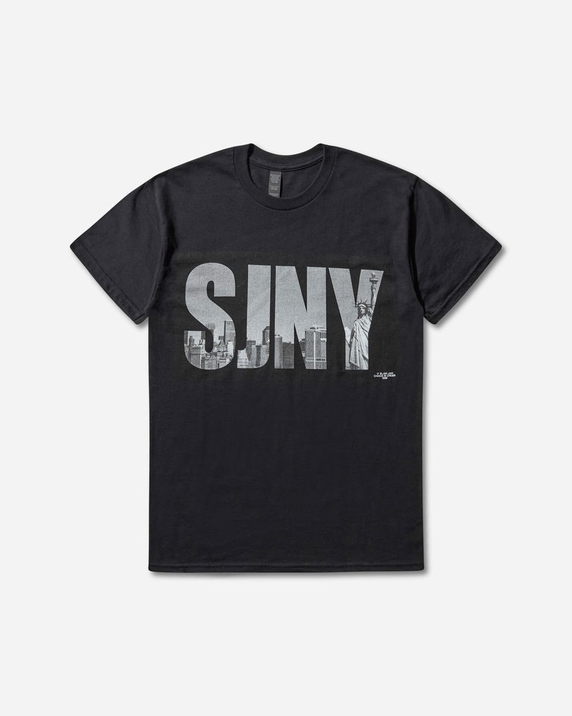 Majica Slam Jam New York City Graphic T-Shirt SLAM JAM CHAOS IS ORDER Črna | SJNYCTEE2 BLK