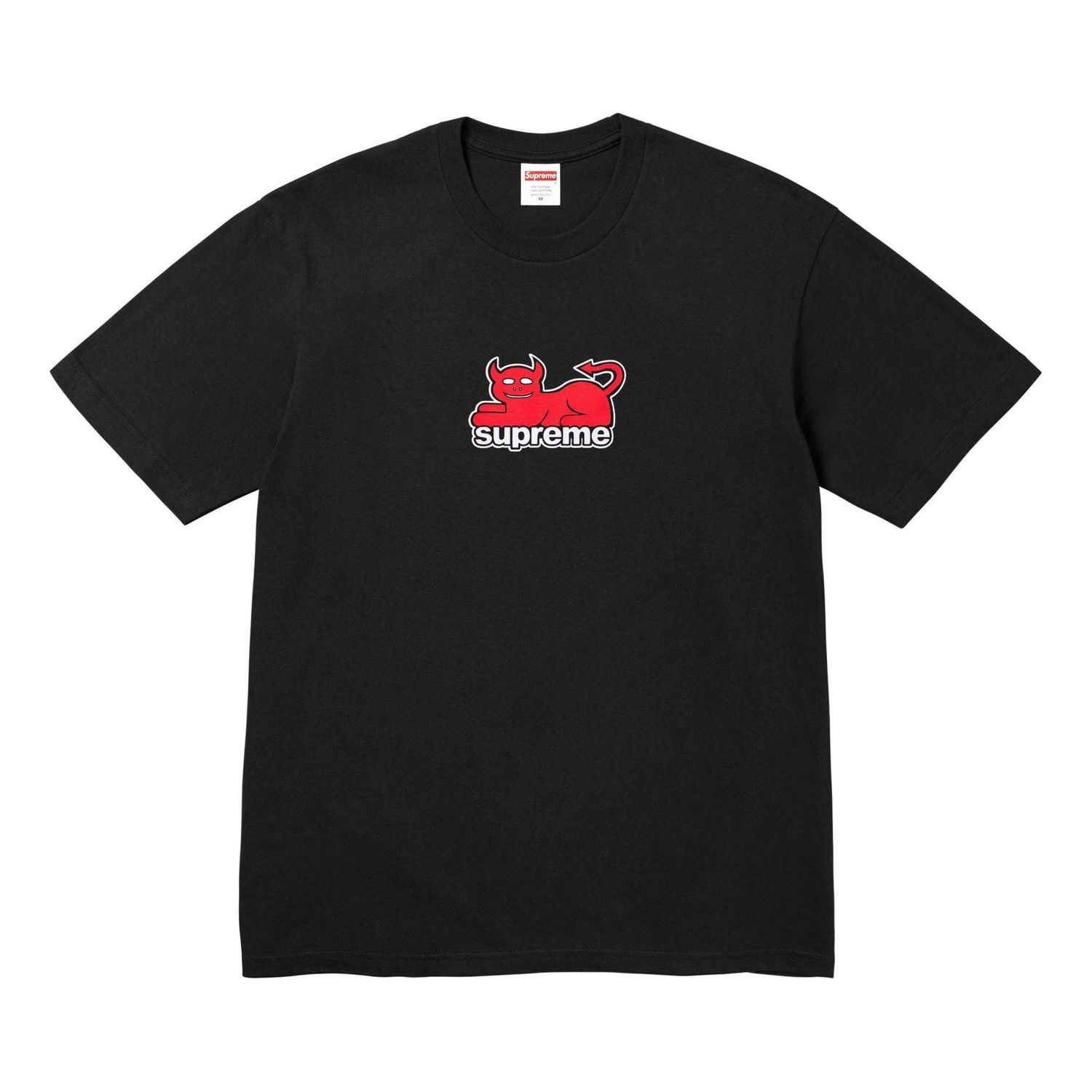 Majica Supreme Toy Machine Devil Cat Graphic Tee Črna | SUP-SS24-069, 0