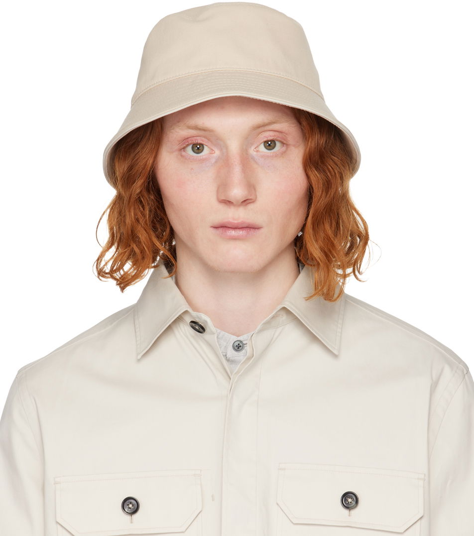 Klobuk ZEGNA Bucket Cotton Hat Bež | Z7I02HA7-B7B, 0