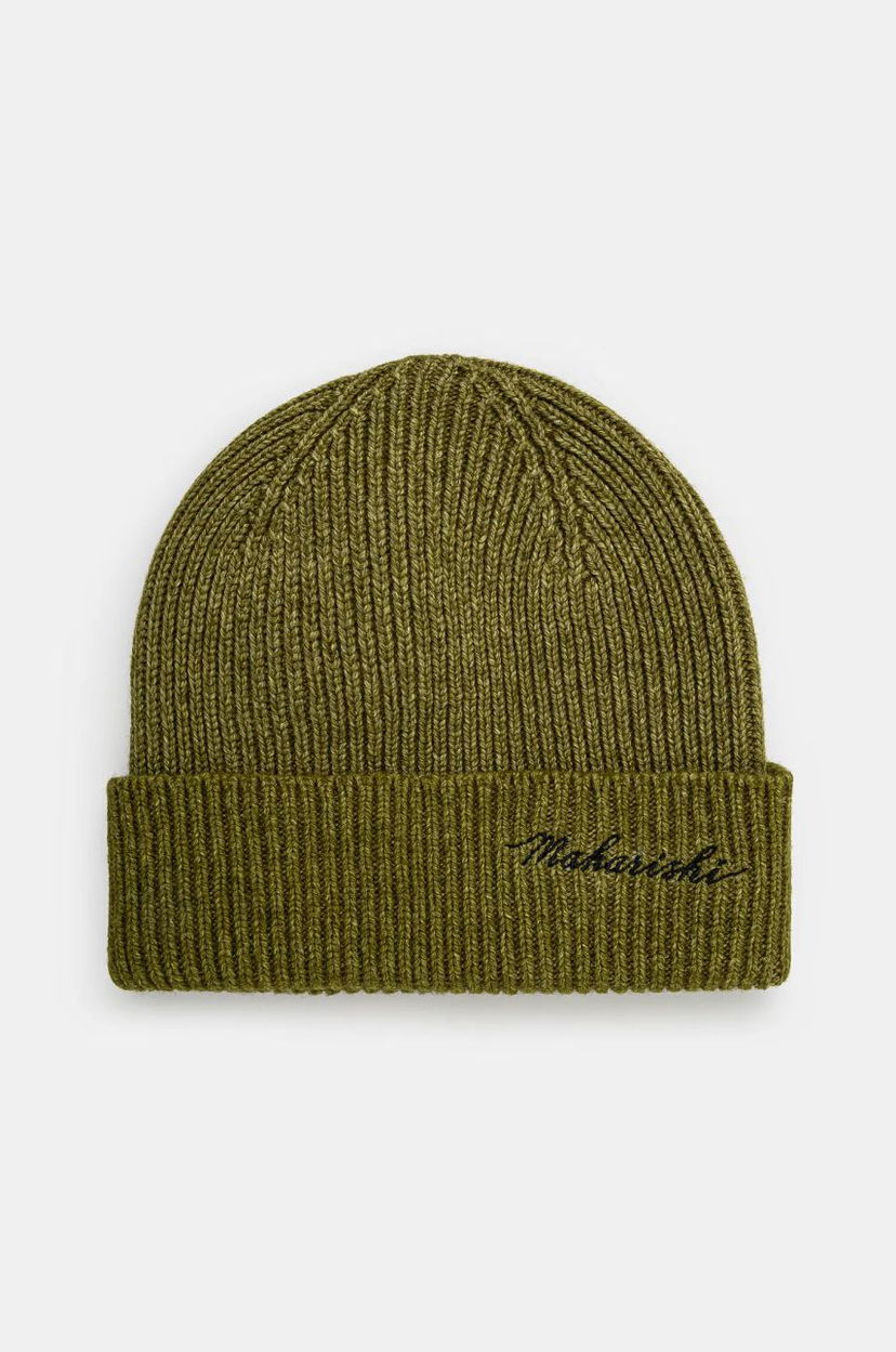 Beanie Maharishi Embroidered Beanie Zelena | 1368.OLIVE