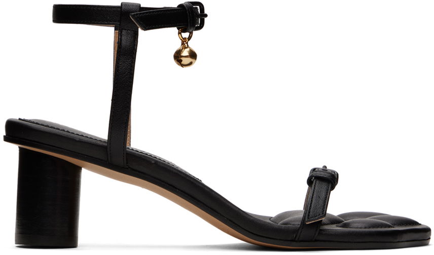 Nega čevljev JW Anderson JW Anderson Kitten Paw Heeled Sandals Črna | ANW42034A, 0