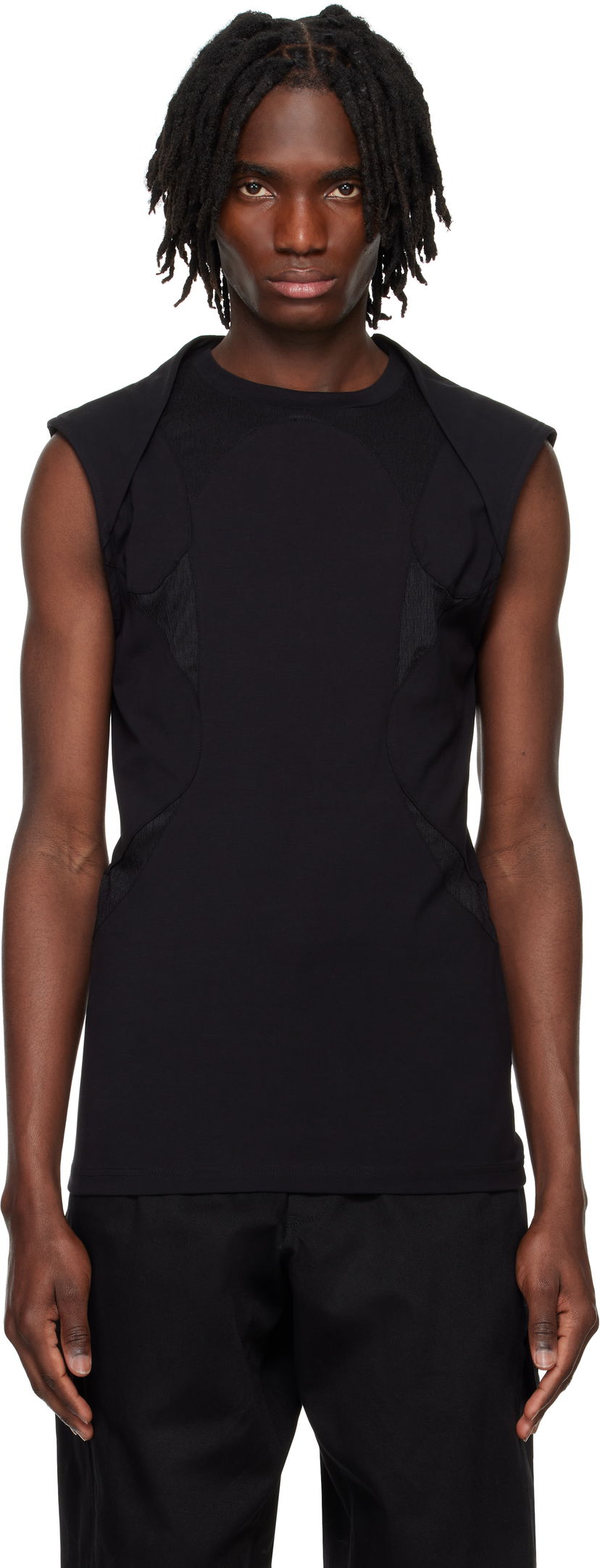 Majica brez rokavov HELIOT EMIL HELIOT EMIL Evolute Tank Top Črna | PRESS25_M_09_131_BLK01
