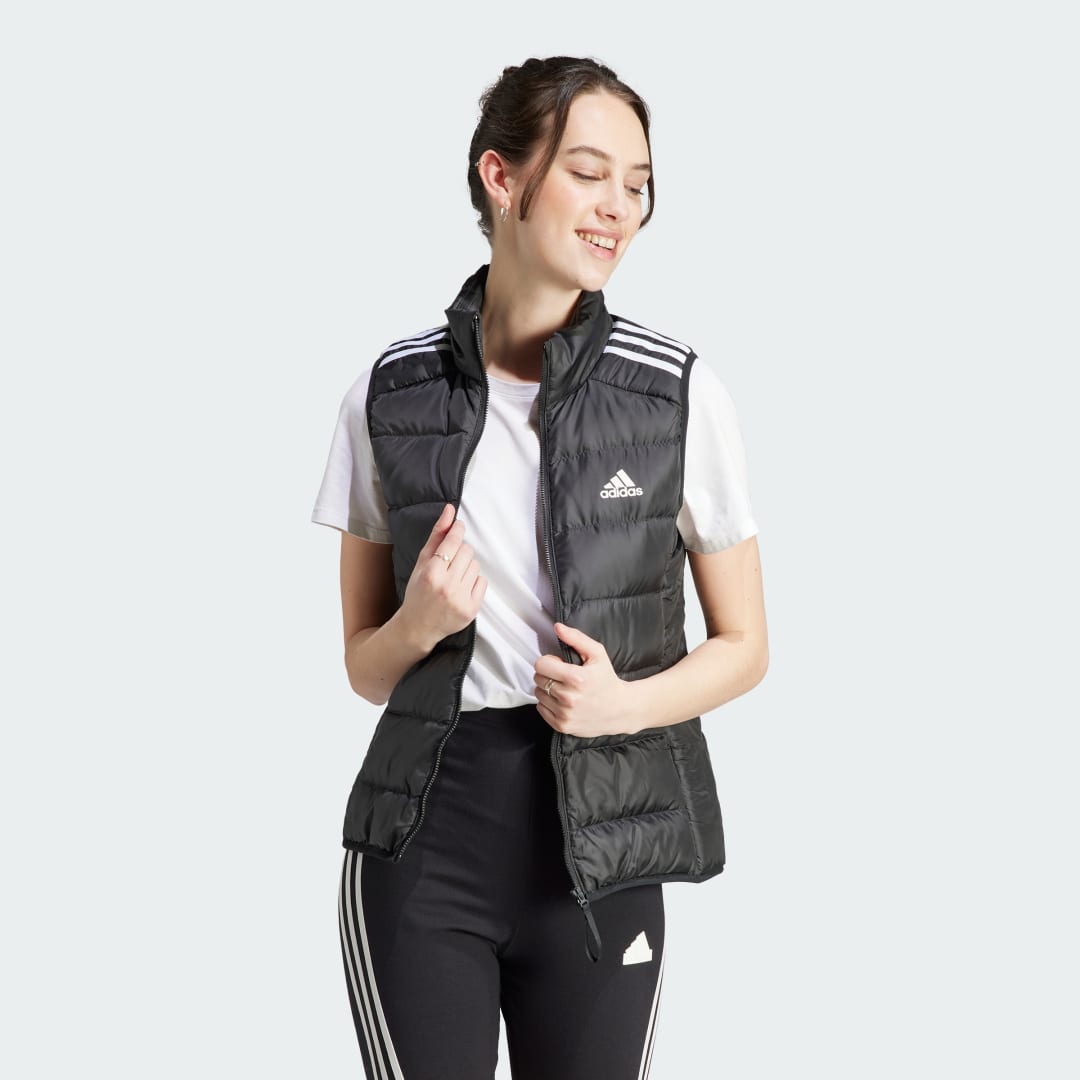 Telovnik adidas Originals Vsta Essentials 3-Stripes Črna | HZ8484, 1