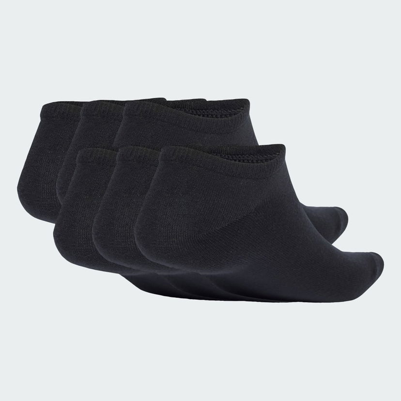 Nogavice adidas Performance Liner Socks - 6 Pairs Črna | JW5337