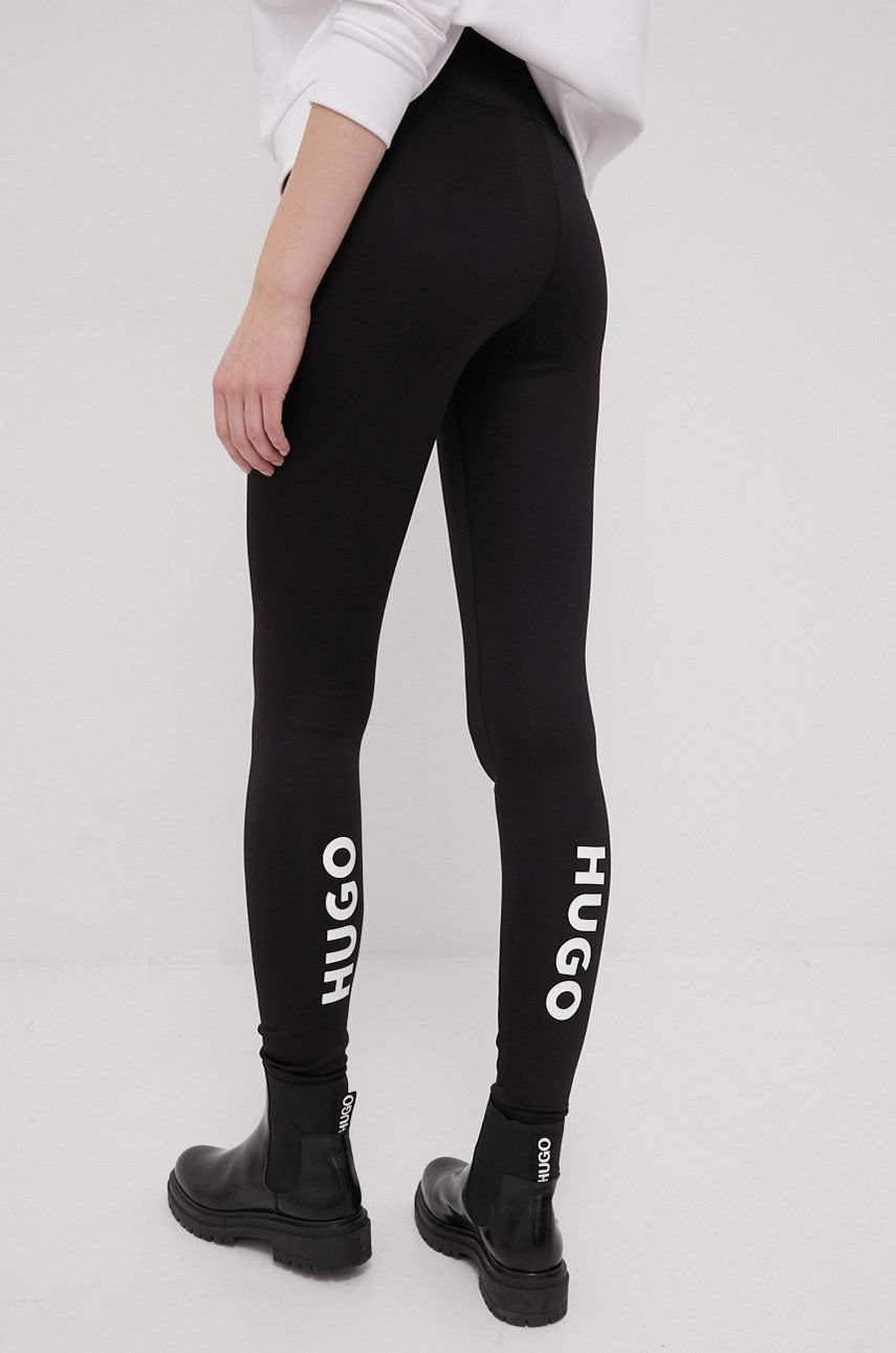 Pajkice BOSS Logo Leggings Črna | 50470572, 0