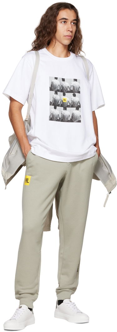 Trenirka Helmut Lang Designer Photo Lounge Pants Zelena | M06HM210, 3