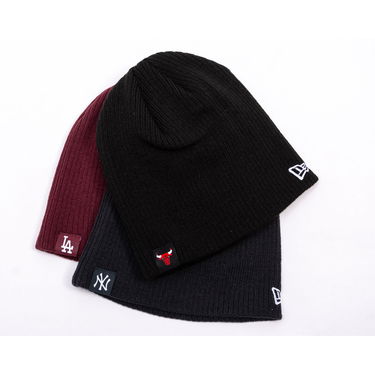 Beanie New Era MLB Essential Skully Beanie LA Dodgers One Size Bordo | 60691106, 4