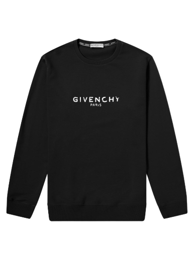 Pulover Givenchy Paris Logo Sweat Črna | BM700U30AF-001