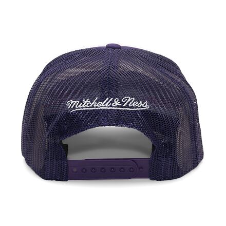 Kapa Mitchell & Ness Los Angeles Lakers Evergreen Trucker Cap Lila | HT8032-LALPURP, 1