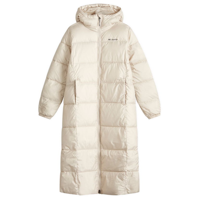 Puhovka Columbia Women's Puffect Long Down Jacket Bež | 2088451-STONE