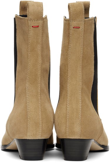 Oblačila Aeyde Aeyde Kiki Suede Chelsea Boots Bež | A11-AB-PLYP30BL124-FW24-974-022, 1