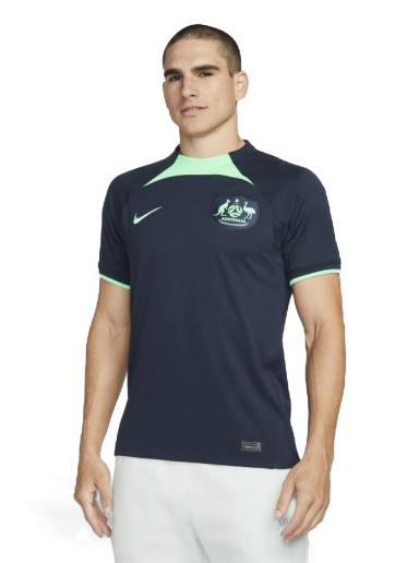 Dres Nike Australia 2022/23 Stadium Away Men's Dri-FIT Football Shirt Mornarica | DN0676-451