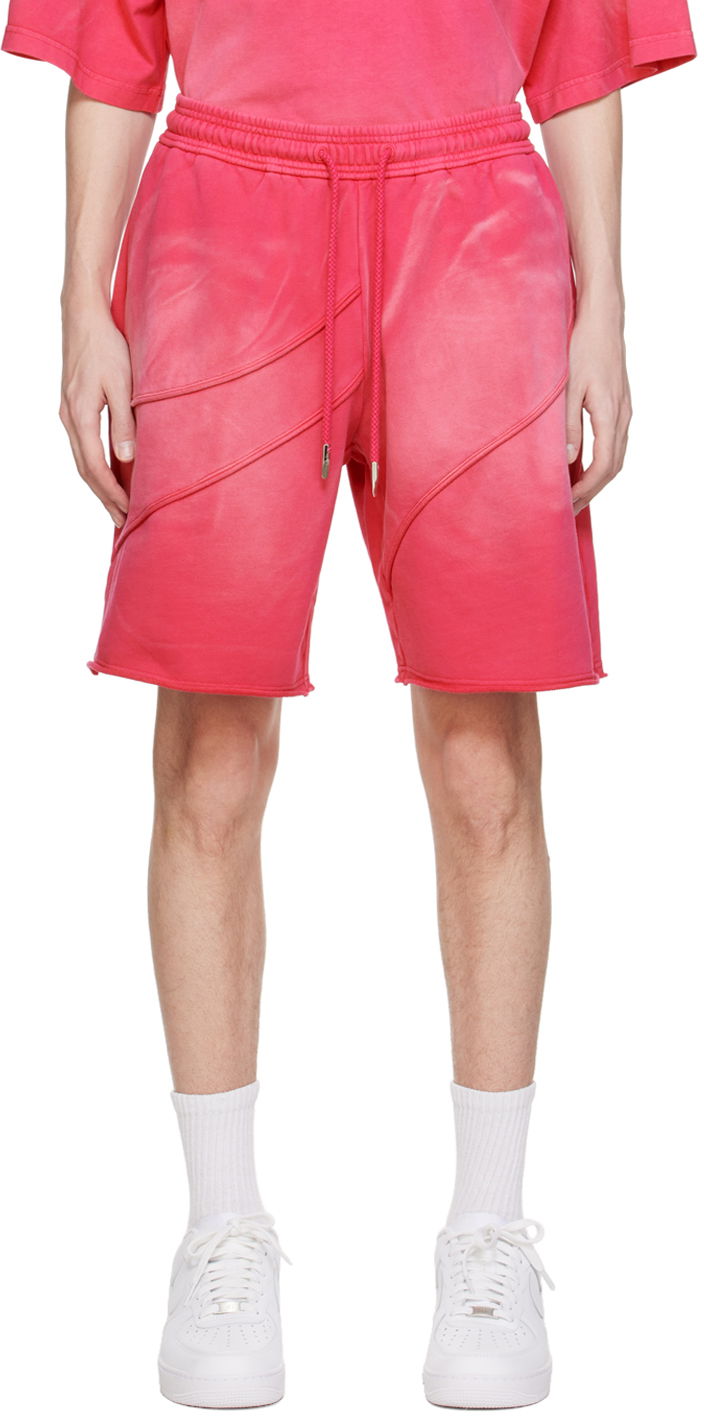 Kratke hlače Feng Chen Wang Feng Chen Wang Drawstring Shorts Roza | FMS17ST03