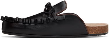 Modni dodatki JW Anderson JW Anderson Ruffle Slip-on Loafers Črna | LF0069-LA0323, 2