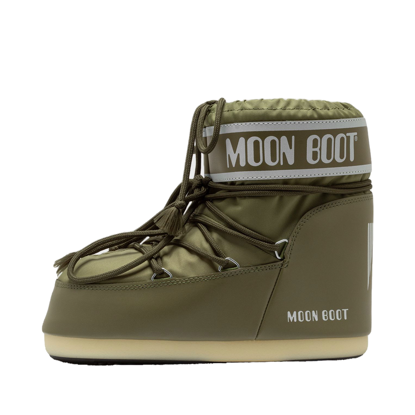 Superge in čevlji Moon Boot MB ICON LOW NYLON Boots Zelena | 80D1409340-M006