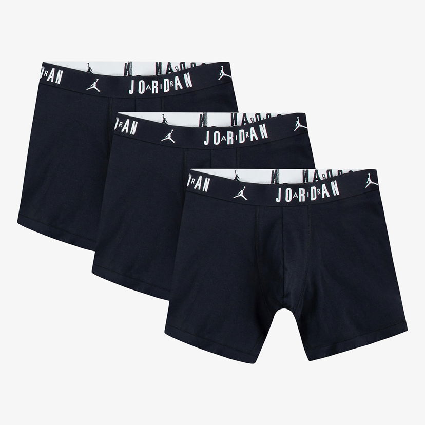 Boksarice Jordan Jordan Flight Cotton Core 3-Pack Boxer Briefs Mornarica | JM0622-023