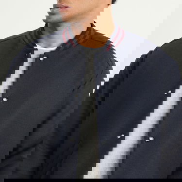 Bomber jakna A.P.C. Micky Varsity Jacket Mornarica | WVBEB-M02974-IAK, 5