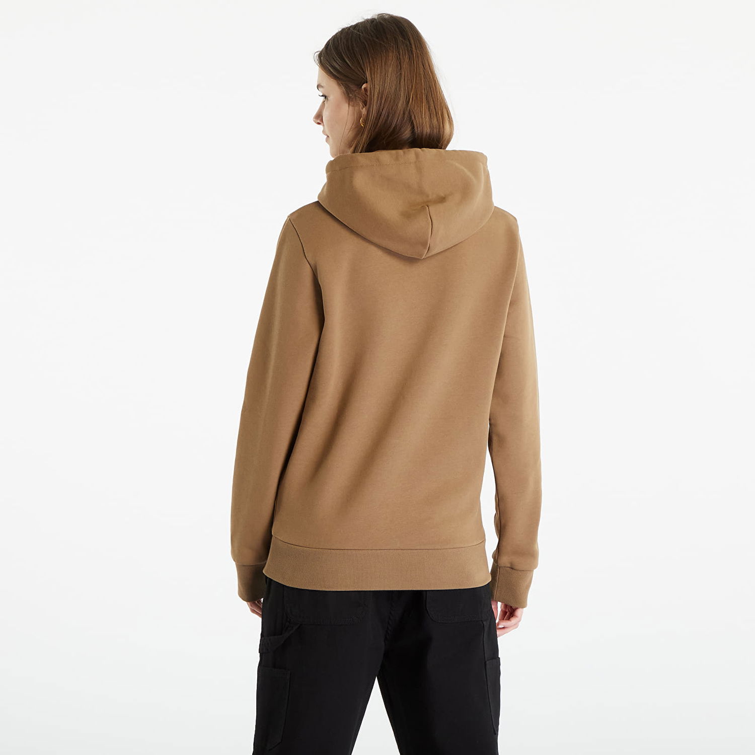 Pulover Carhartt WIP Script Embroidery Hoodie Rjava | I031243.1GMXX, 1