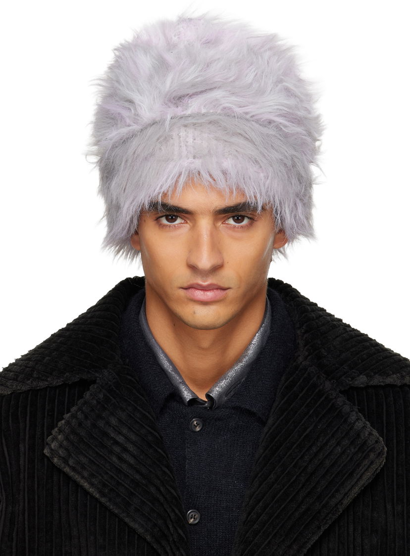 Beanie Diesel K-Alliseo Shaggy Beanie Siva | A21877-0EGCD-129A