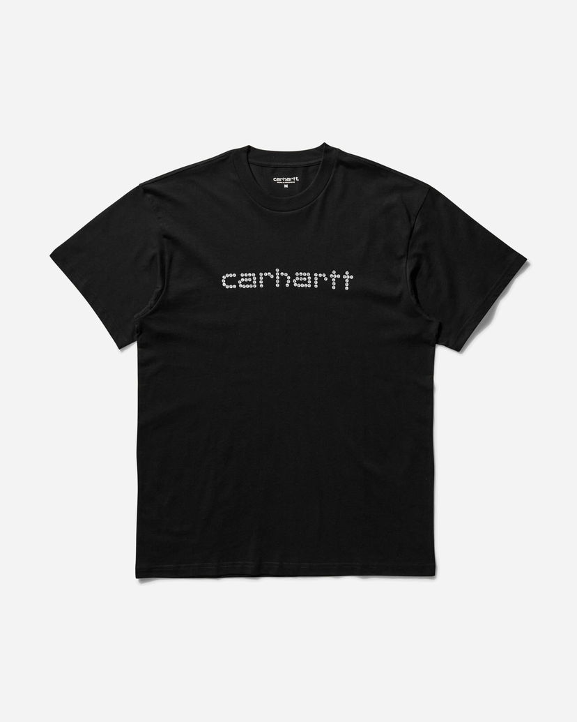 Majica Carhartt WIP Rivet Script T-Shirt Črna | I034396 89XX