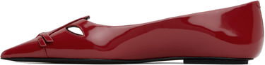 Modni dodatki Marc Jacobs Marc Jacobs 'The Kat' Ballerina Flats Rdeča | 2F4FFL001F11, 2