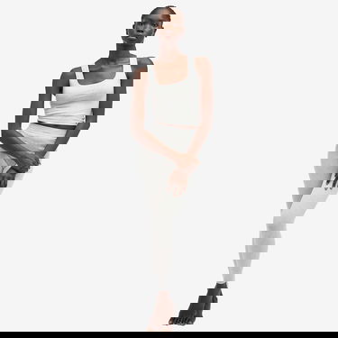 Majica brez rokavov SKIMS Rib Tank Top Siva | AP-TNK-0038-LHG, 4