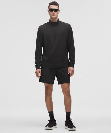 Kratke hlače lululemon Short Pace Breaker linerless reflective mesh 18 cm Črna | prod20001643, 0