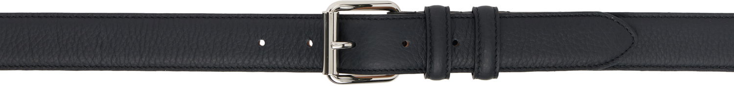 Pasovi A.P.C. A.P.C. Rosette Leather Belt Črna | PXCBC-H65077, 0