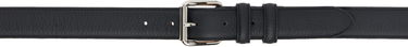 Pasovi A.P.C. A.P.C. Rosette Leather Belt Črna | PXCBC-H65077, 0
