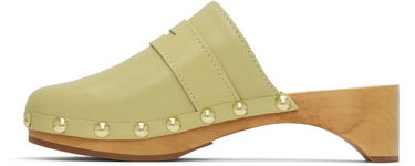 Oblačila BY FAR BY FAR Hans Clogs Zelena | 22SSHNSOLVGLS, 2