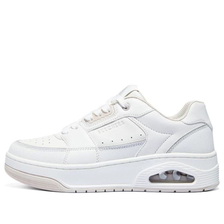 Superge in čevlji Skechers Uno Court - Courted Style Bela | 177710-WHT