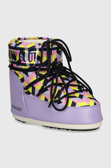 Superge in čevlji Moon Boot MB ICON LOW OPTICAL 80D1409550 JB10 Boots Lila | 80D1409550.JB10, 0