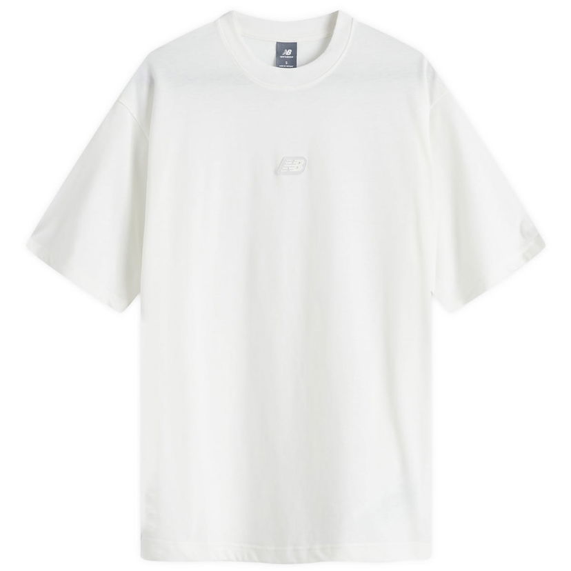 Majica New Balance Women's Hoops On Court T-Shirt Bela | MT44586-SST