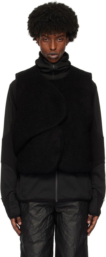 Telovnik HELIOT EMIL Mohair Down Vest Črna | AW24_M_03_034_BLK01, 0
