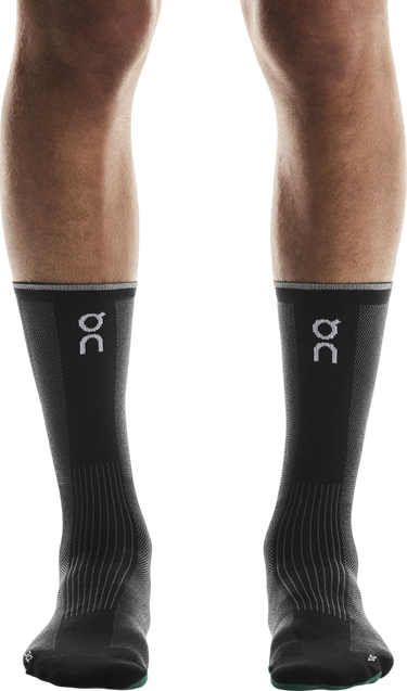 Nogavice On Running On Running Elite Run High Socks Črna | 2uf10010553, 1