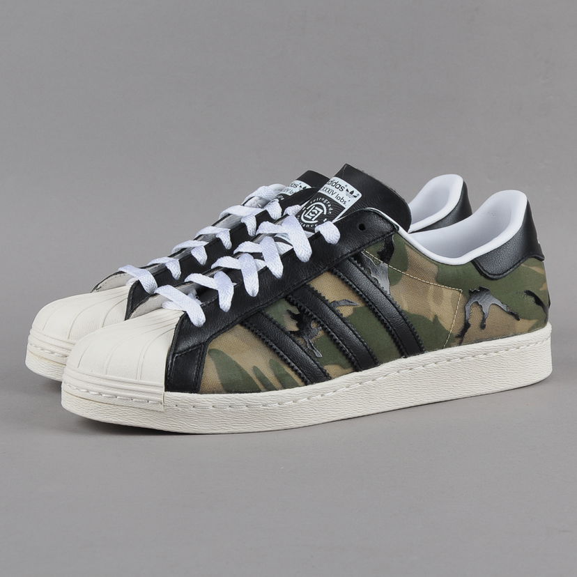 Superge in čevlji adidas Originals CLOT x Superstar 80s / 84 Lab Zelena | b26093
