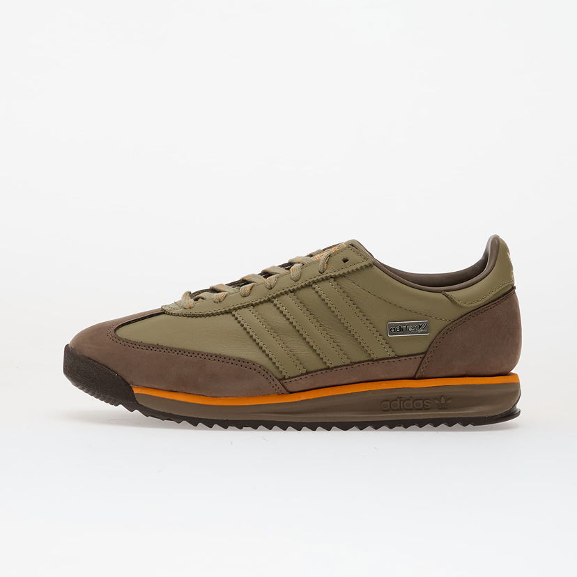 Superge in čevlji adidas Originals SL 72 RS Orbit Green/ Cargo Brown/ Bright Orange Zelena | JR8766
