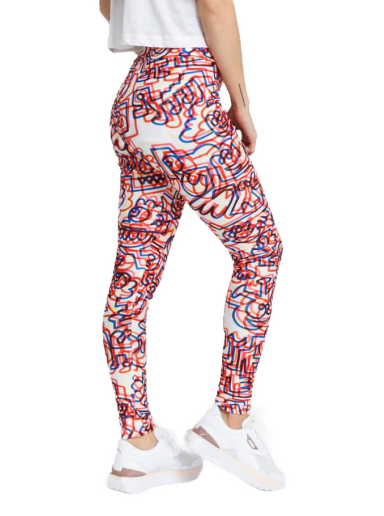 Pajkice Puma x Mr. Doodle Printed Women´s Leggings Oranžna | 530662-02