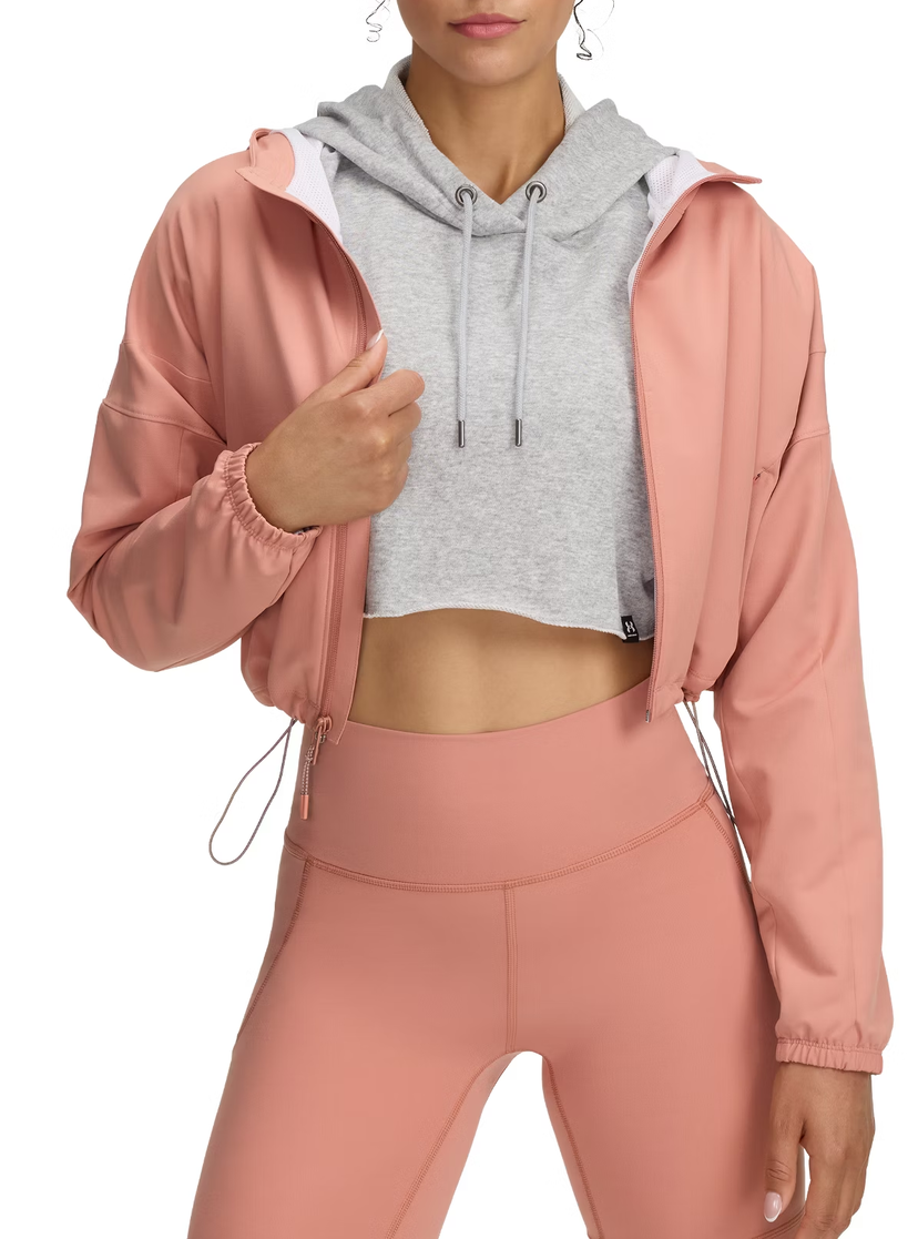 Vetrovka Under Armour Under Armour Unstoppable Woven Hooded Jacket Roza | 6003590-696