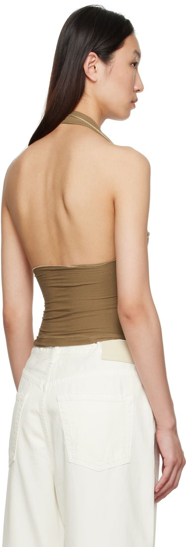 Majica brez rokavov Baserange Baserange Cinder Halter Top Rjava | TOCH-RB-SU25, 2